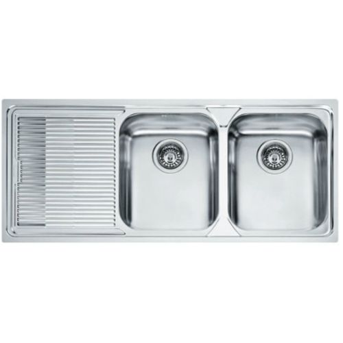 ΝΕΡΟΧΥΤΗΣ ΕΝΘΕΤΟΣ FRANKE Logica-LOX 621 116x50 cm. Ραβδώσεις Αριστερά